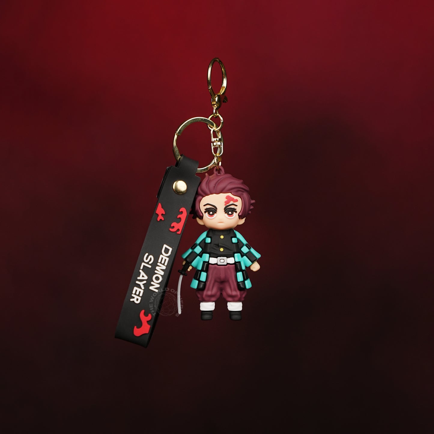 Tanjiro Kamado Classic Warrior Chibi Keychain