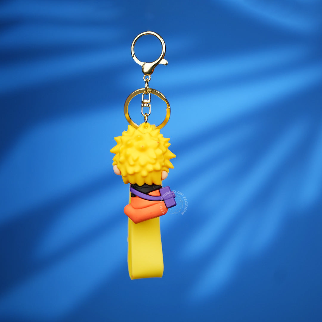 Naruto Uzumaki Happy Chibi Strap Keychain