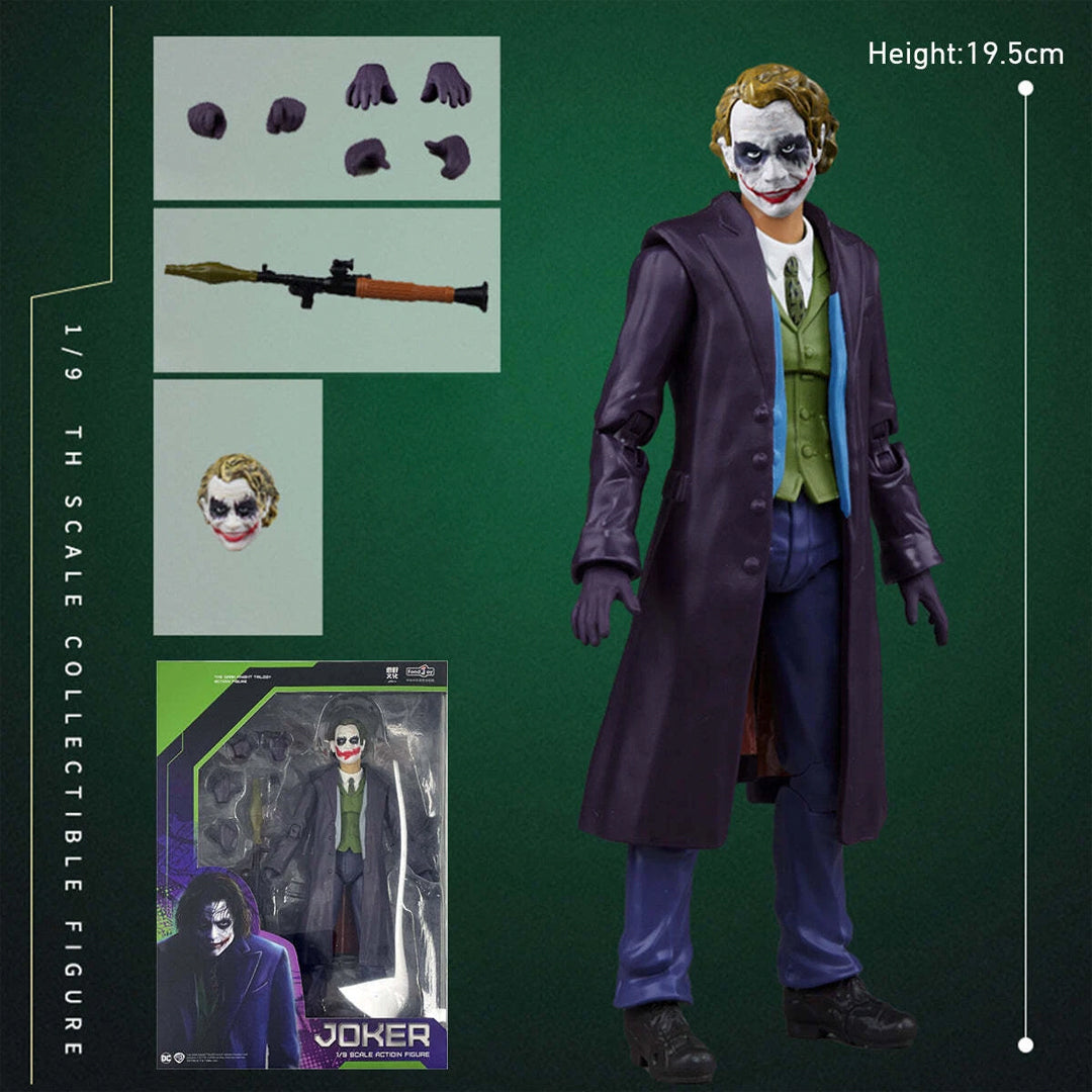 Joker 1/9 Scale Collectible Figure – Premium Detailing with Swap Parts - The World Of Nerds