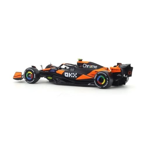 BBURAGO MCLAREN MCL 38 MIAMI GRAND PRIX 2024 LANDO NORRIS SCALE - 1:24