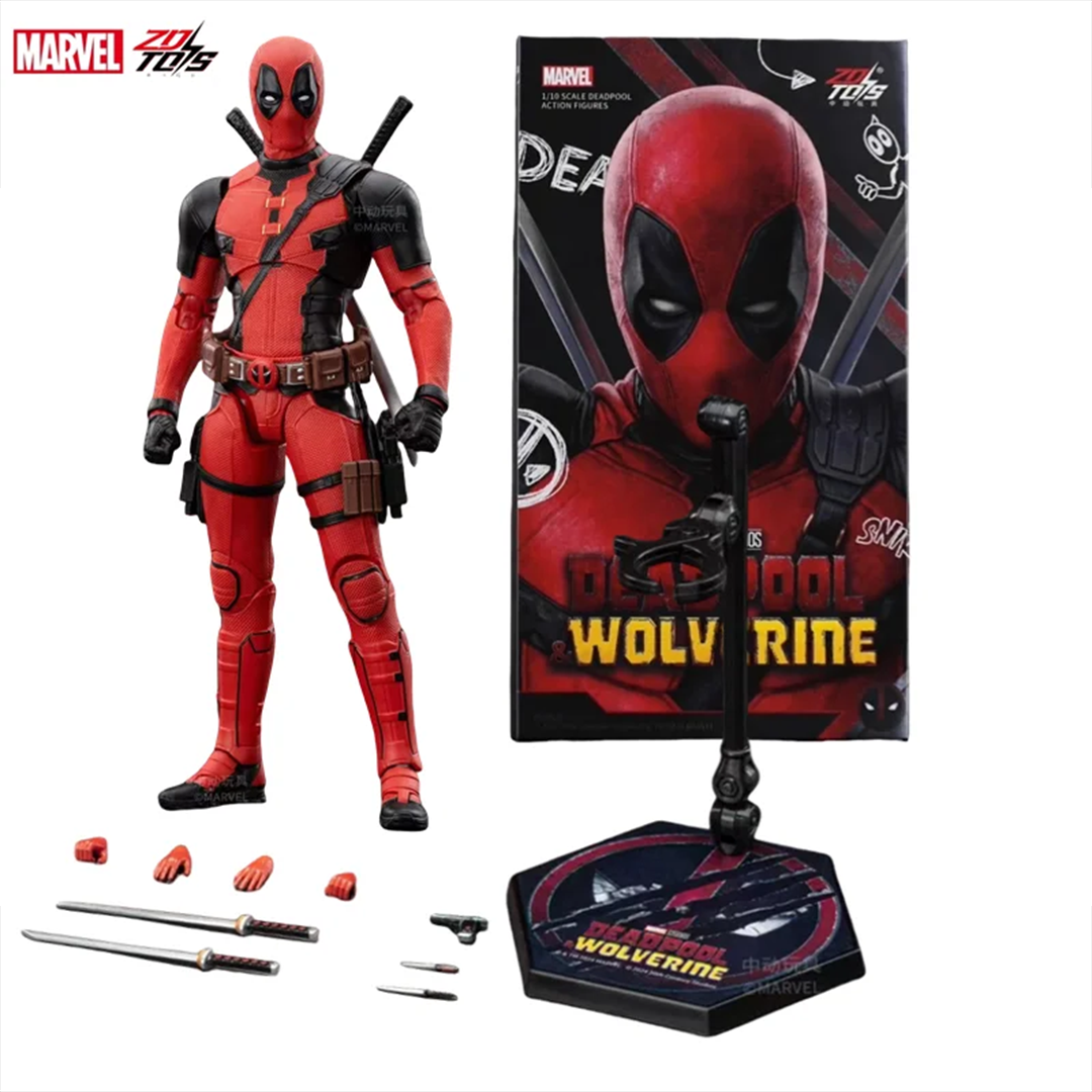 ZD toys Deadpool: Dramatic Samurai Pose Before Chaos - The World Of Nerds