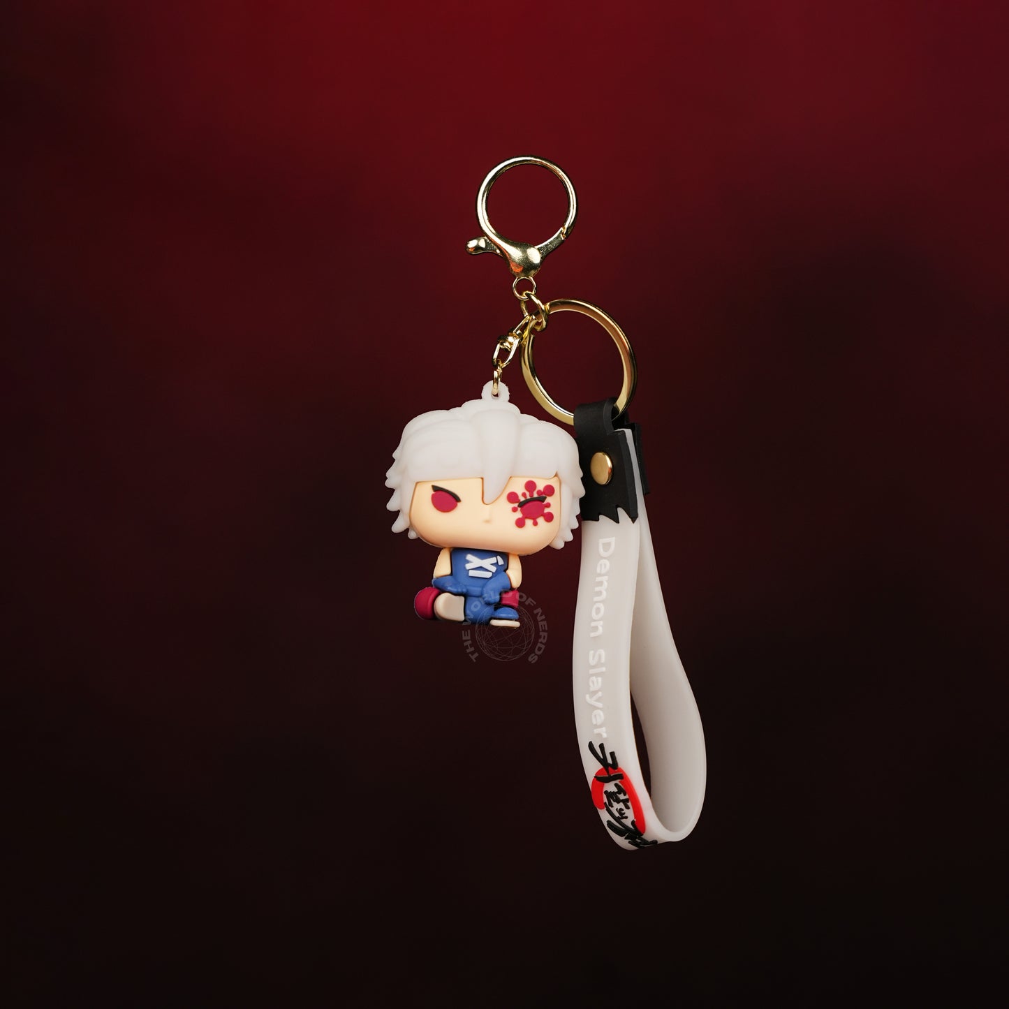 Tengen Uzui Flashy Chibi Anime Keychain