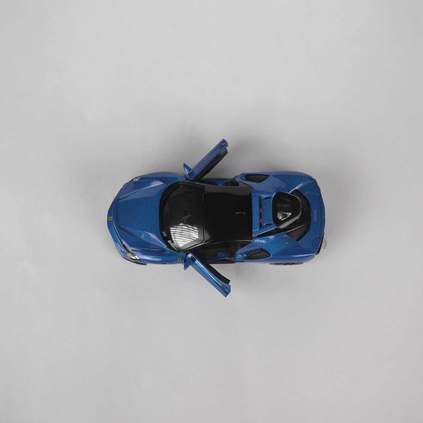 Ferrari SF90 Blue Model Car - 1:32 Scale Diecast