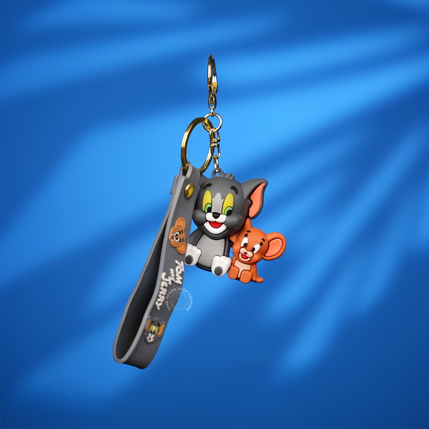 Tom & Jerry Cute Duo Cartoon Strap Keychain
