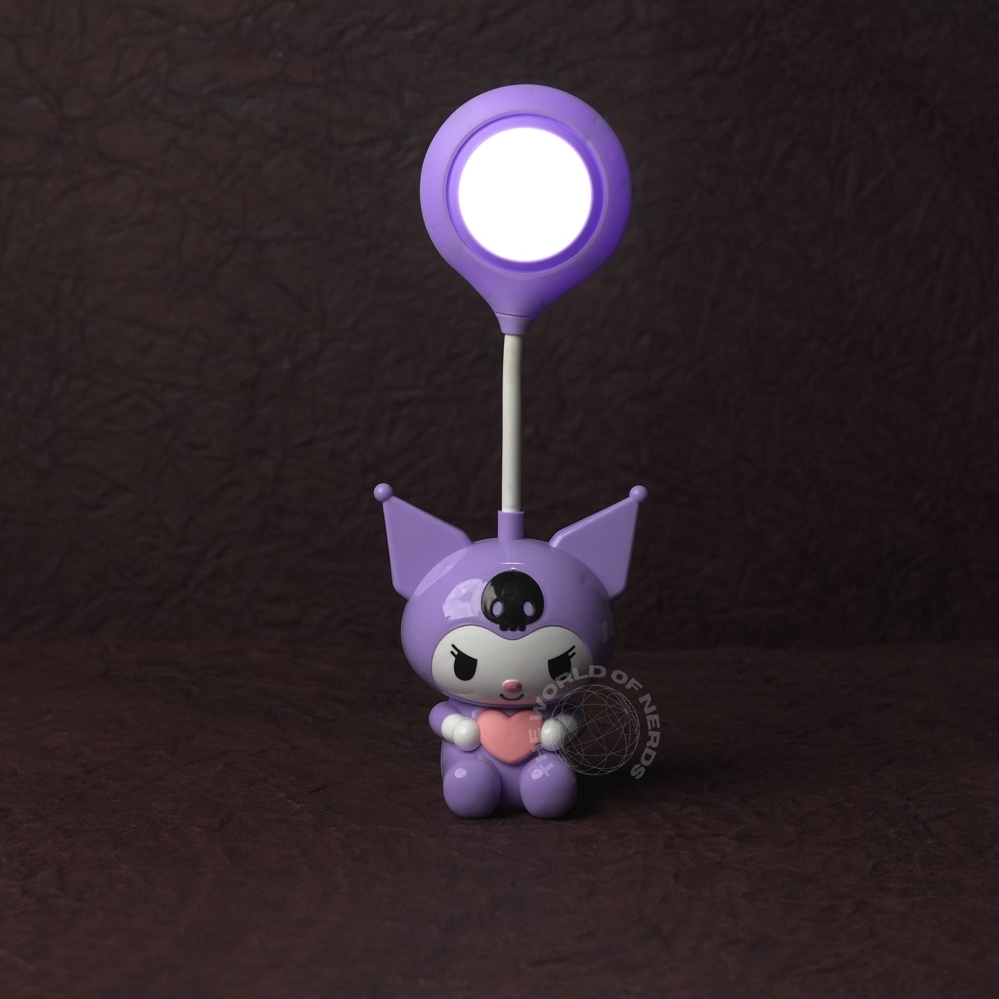 Kuromi Violet LED Table Lamp Cute Anime Decorative Light - The World Of Nerds