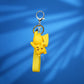 Pikachu Jumping Pose Pokémon Strap Keychain