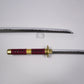 Zoro Red Sandai Kitetsu Wooden Katana – One Piece Anime Sword