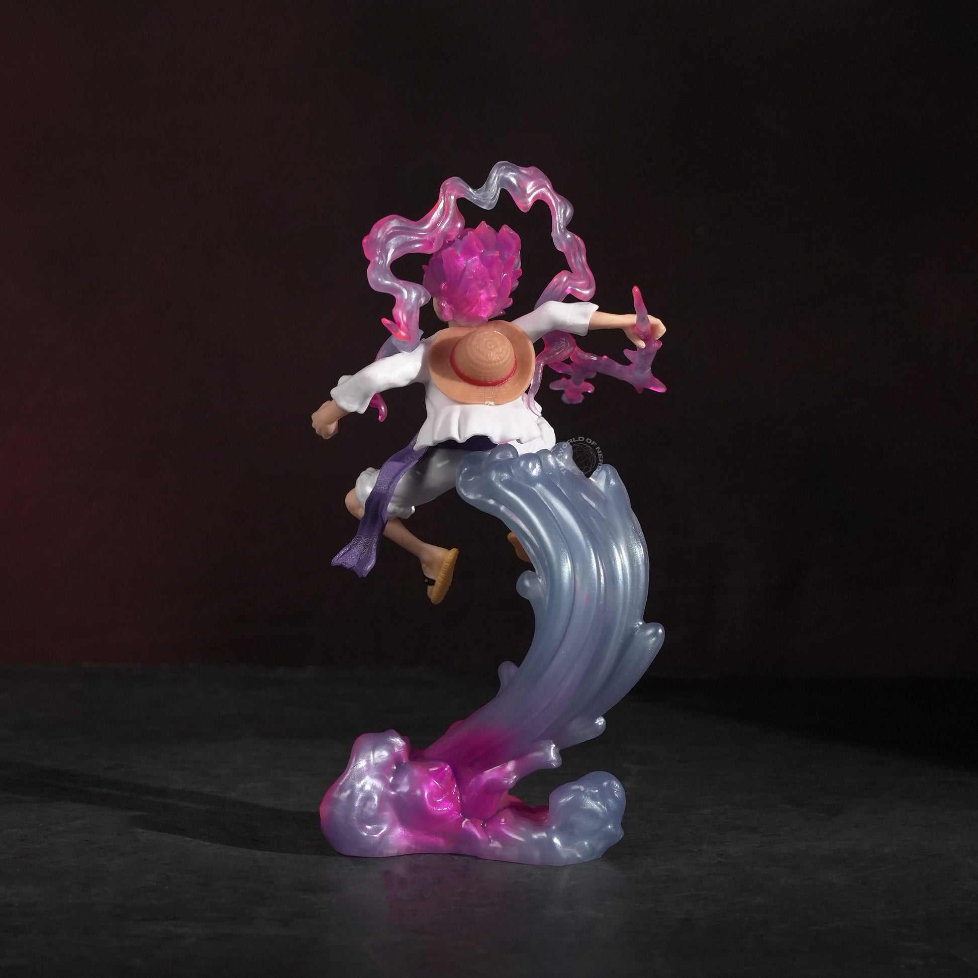 Monkey D. Luffy Gear 5 Action Figure with Thunder 21.5cm – One Piece Premium Anime Collectible - The World Of Nerds