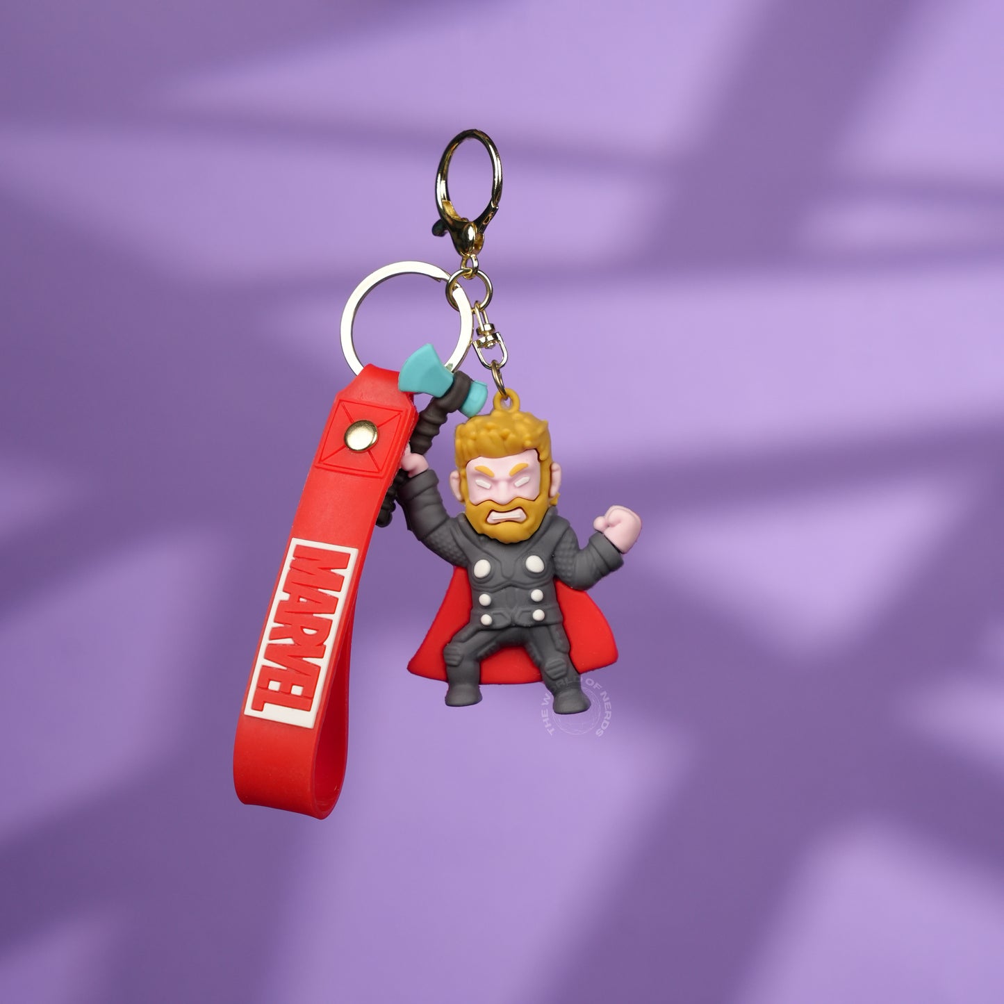 Thor Stormbreaker Action Figure Strap Keychain
