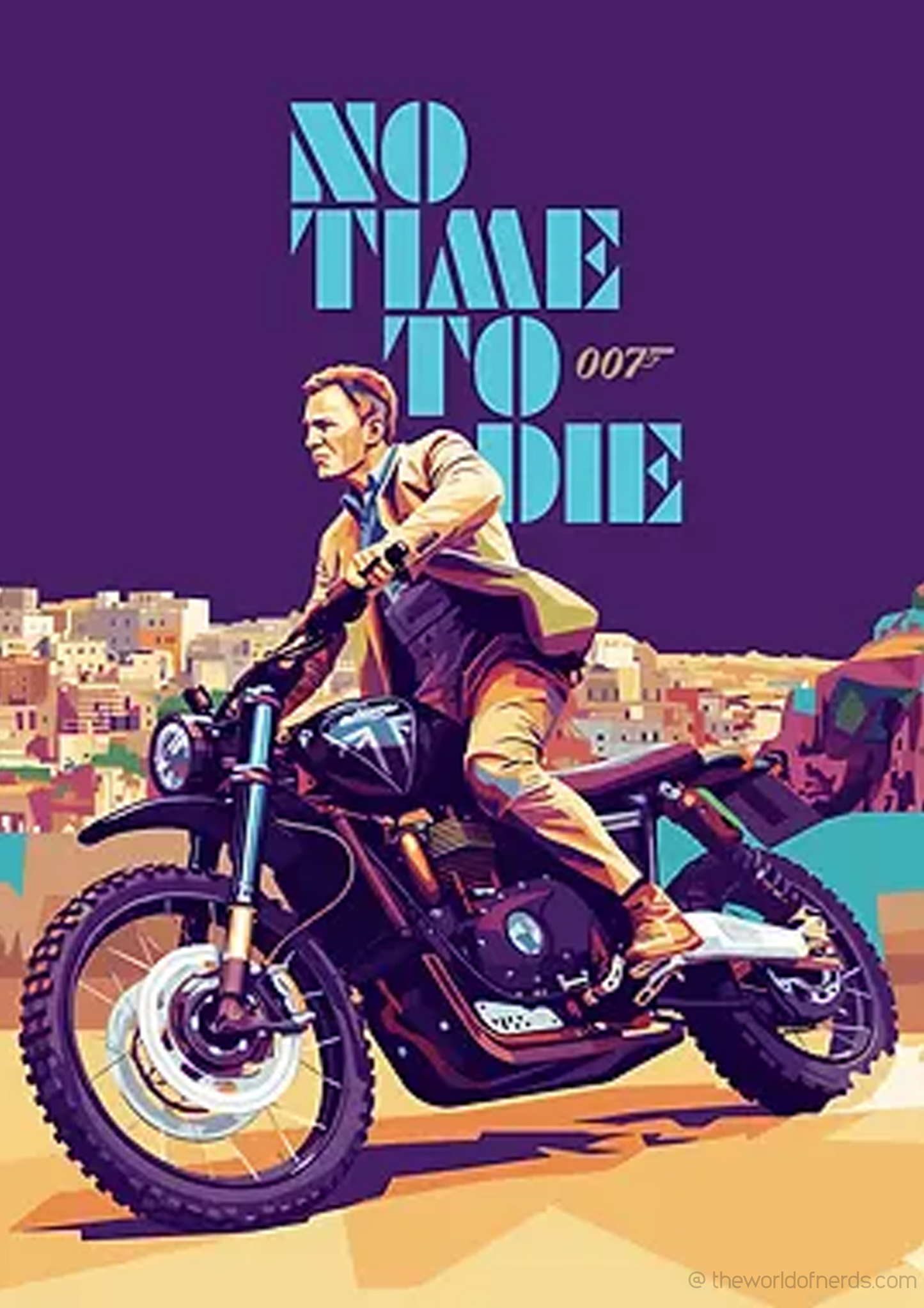 007 No Time To Die Poster A3+ Size - The World Of Nerds