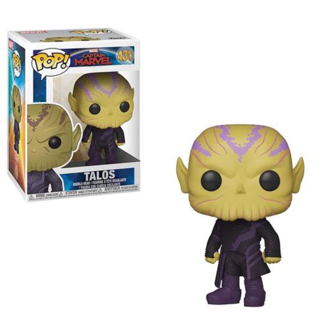 FUNKO POP! MARVEL:CAPTAIN MARVEL-TALOS-431