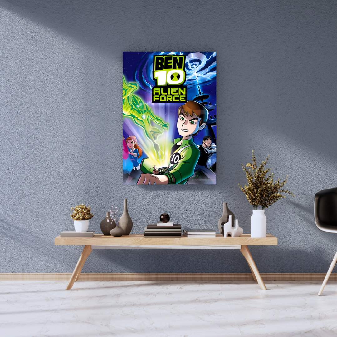 Ben 10: Alien Force – Hero Unleashed A3+ HD Wall Poster - The World Of Nerds