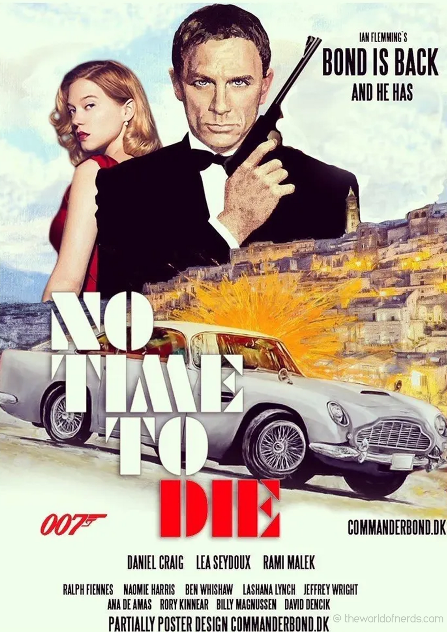 007 No Time To Die Movie Poster A3+ Size - The World Of Nerds