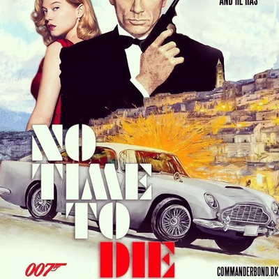 007 No Time To Die Movie Poster A3+ Size - 2