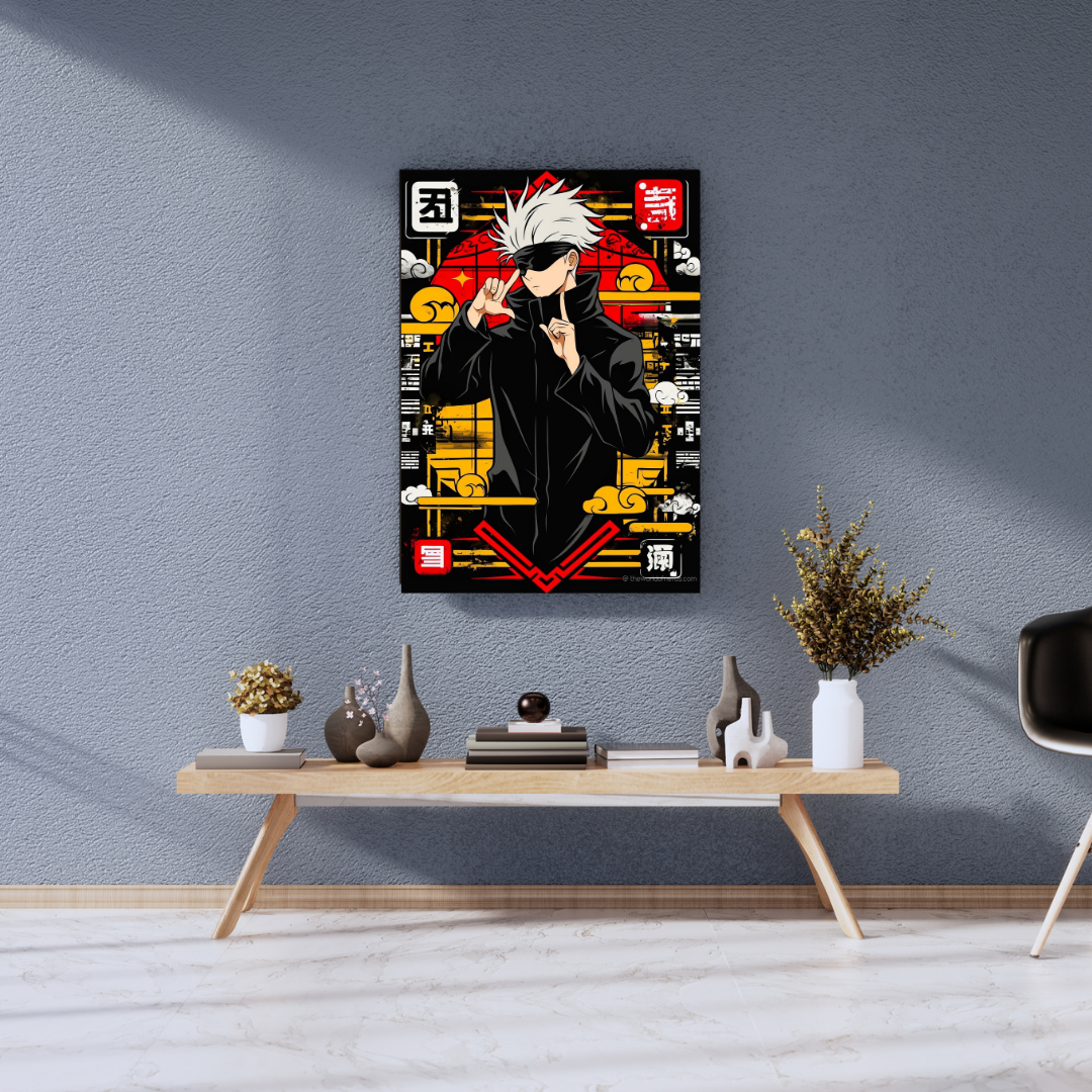 Satoru Gojo – Limitless Sorcerer A3+ HD Wall Poster - The World Of Nerds