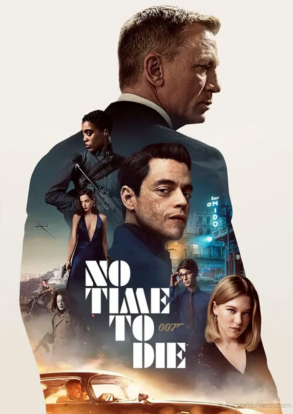 007 No Time To Die Poster A3+ Size