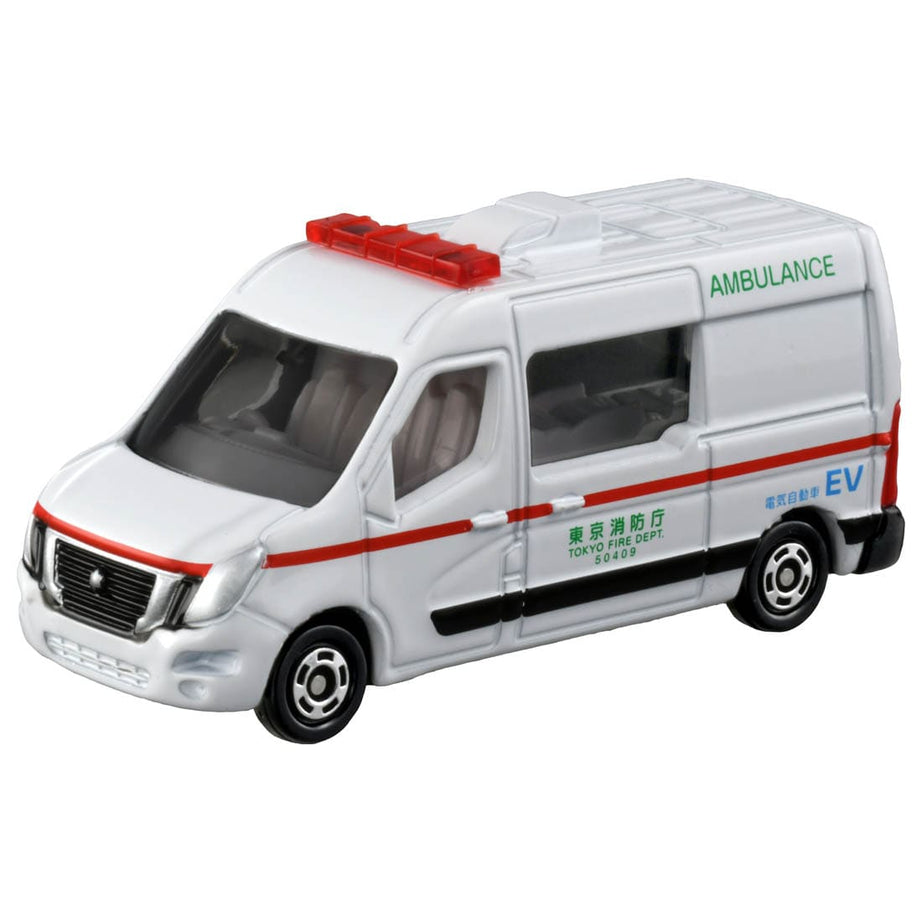 TOMICA NO 44 NISSAN NV400 EV AMBULANCE-SCALE-1:73