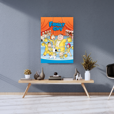 Family Guy Yellow Suit Poster A3+ Size