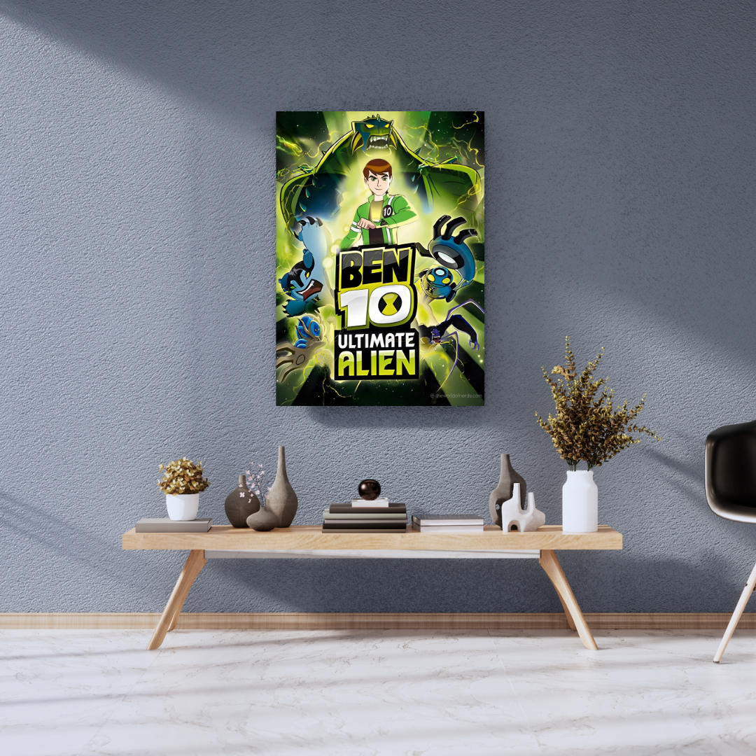 Ben 10: Ultimate Alien – Ultimate Power A3+ HD Wall Poster - The World Of Nerds