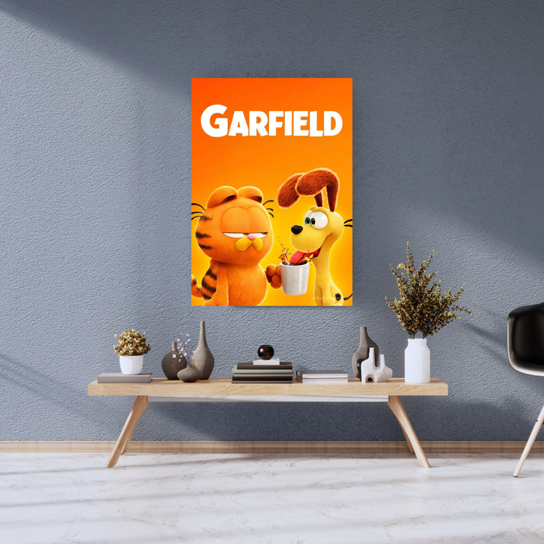 Garfield Movie Poster A3+ Size - The World Of Nerds