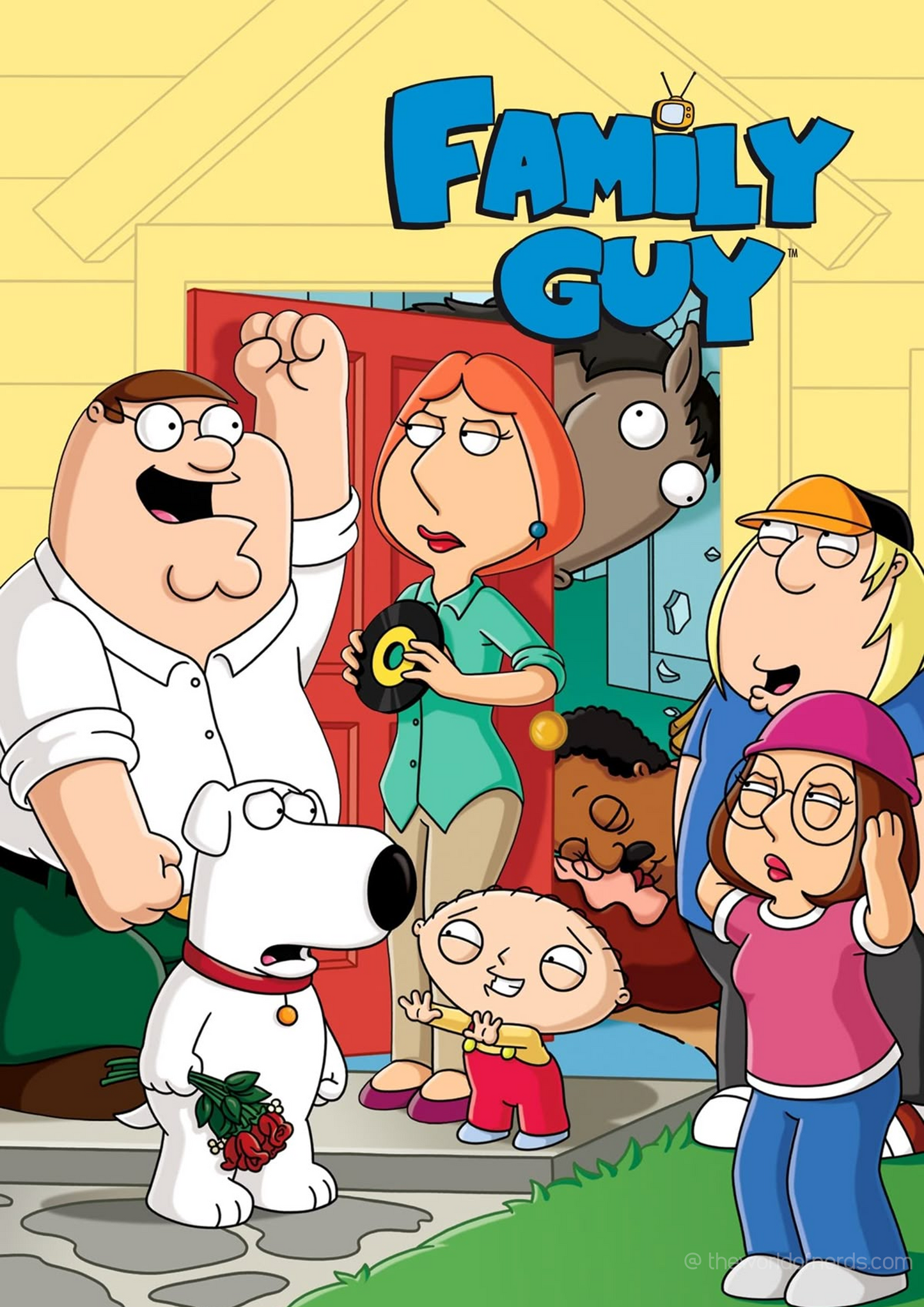 Family Guy Cartoon Poster A3+ Size - The World Of Nerds