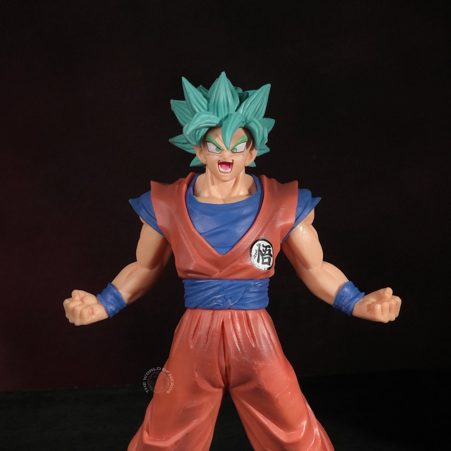GOKU – SUPER SAIYAN BLUE (BATTLE FORM ACTION FIGURE) - The World Of Nerds