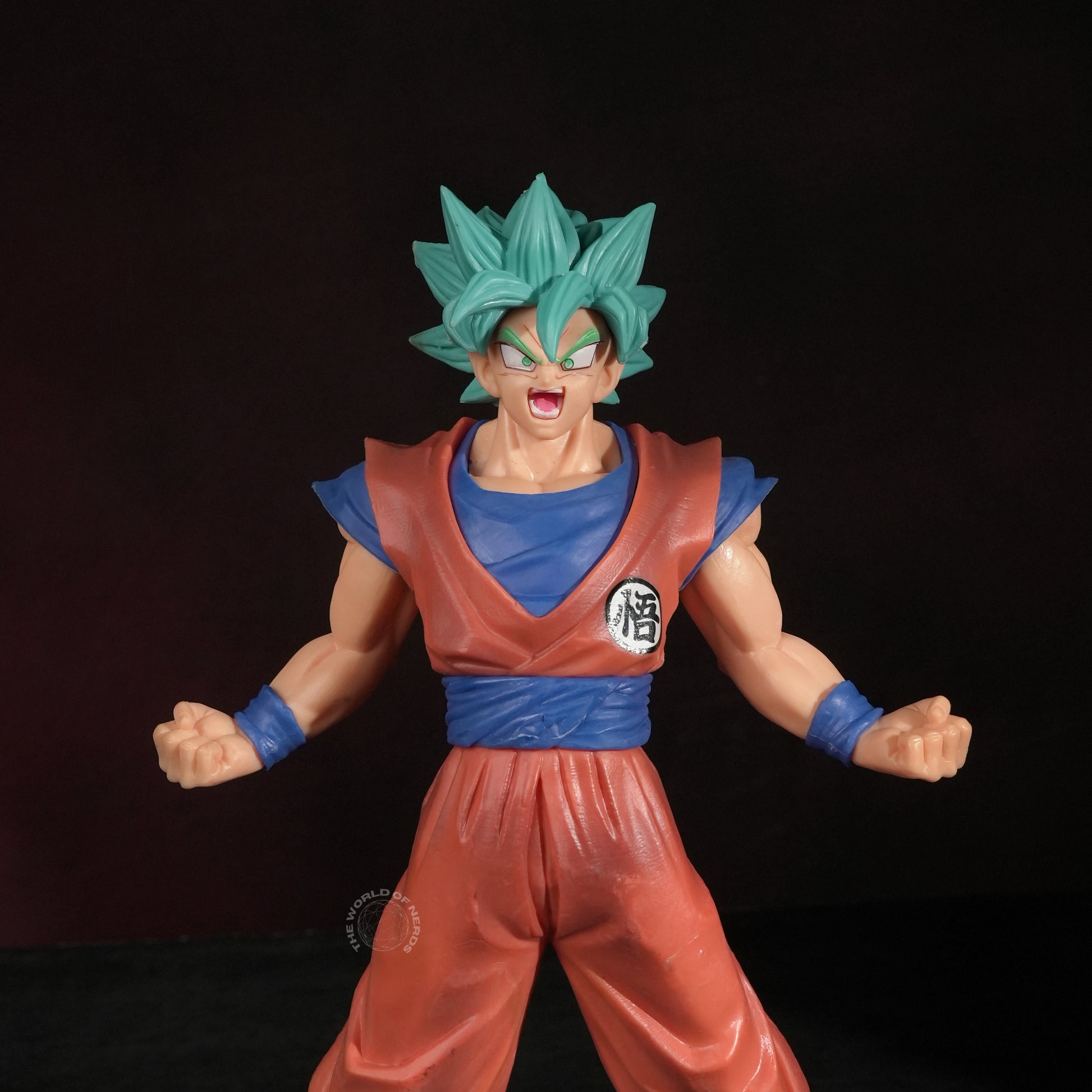 GOKU – SUPER SAIYAN BLUE (BATTLE FORM ACTION FIGURE) - The World Of Nerds