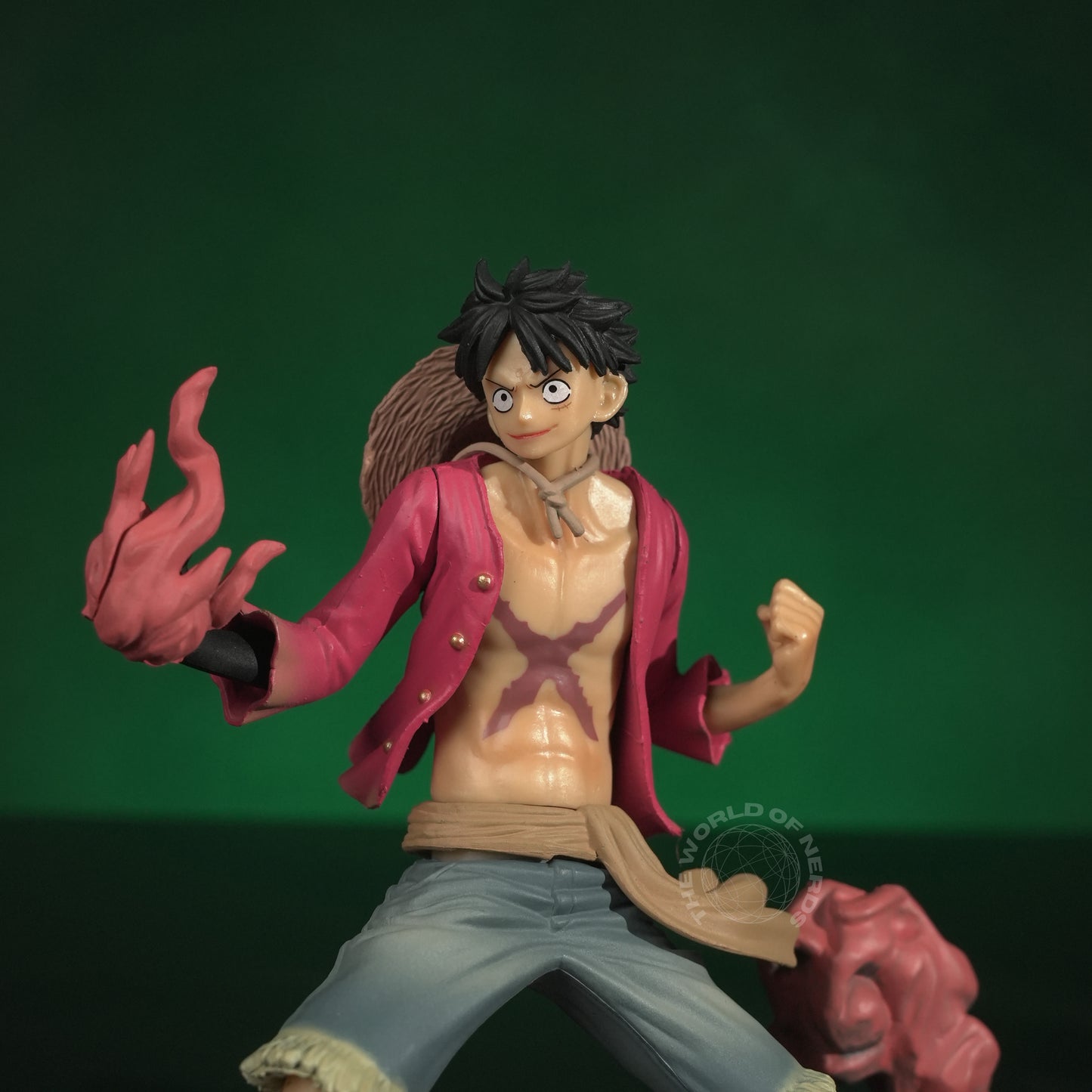 One Piece 3-Piece Action Figure Set – Luffy, Ace & Sabo Anime Collectibles with Effect Bases - The World Of Nerds