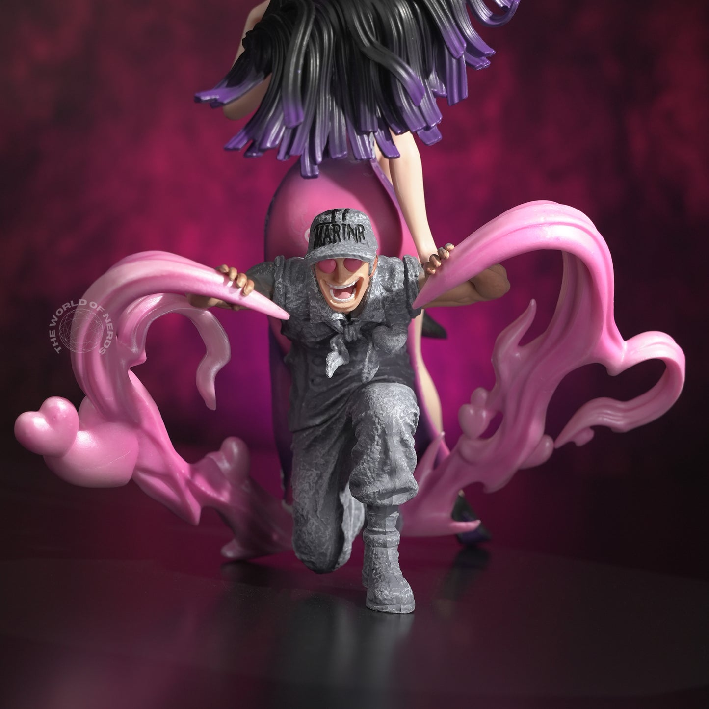 Boa Hancock Action Figure 22cm – One Piece Anime Collectible with Pink Serpent Base - The World Of Nerds