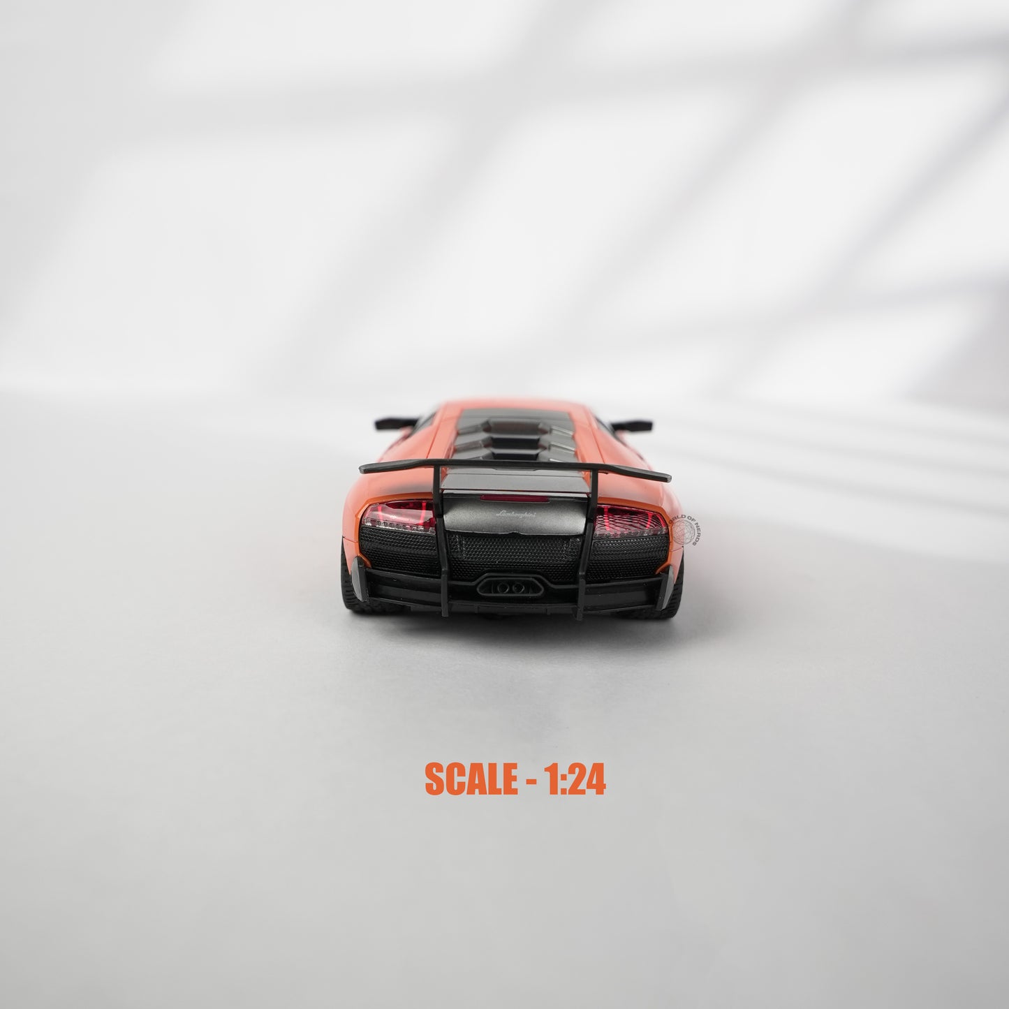 LAMBORGHINI MURCLELAGO -1:24 - ORANGE- SV-R/C LICENSED - The World Of Nerds