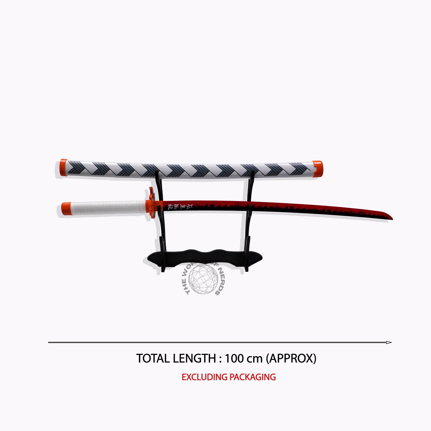 Kyojuro Rengoku Nichirin Wooden Katana