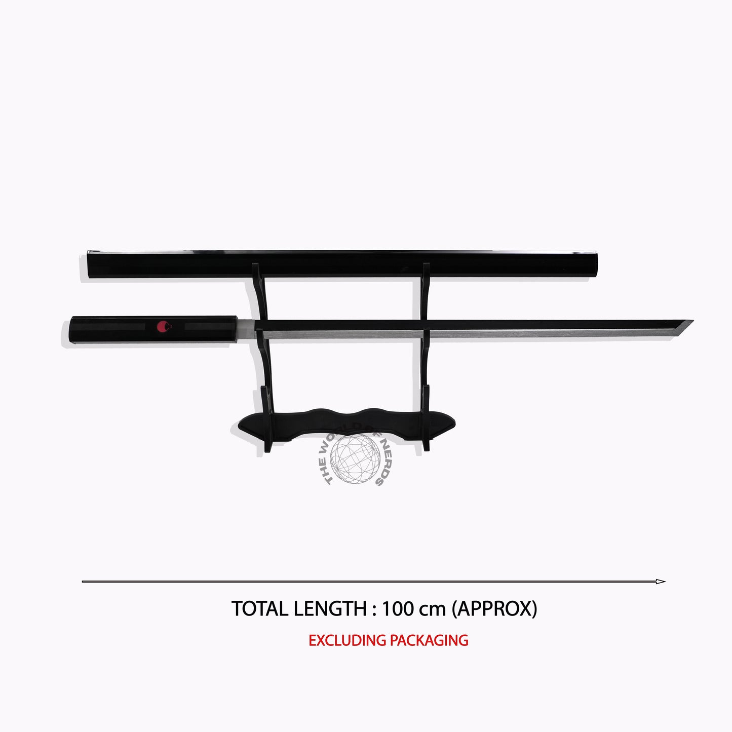 Sasuke Wooden Katana Black – Naruto Anime Sword