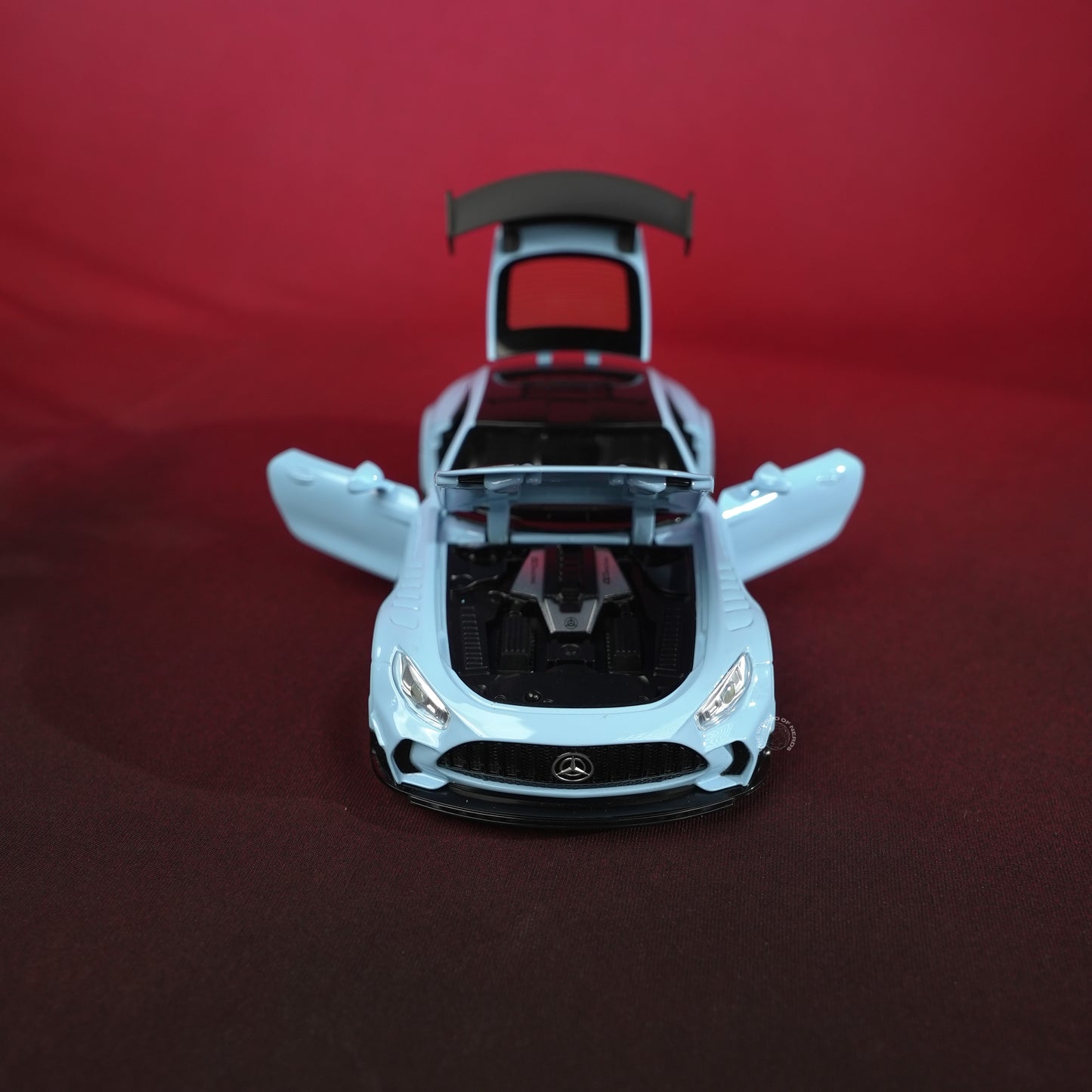 Mercedes-AMG GT R Blue Model Car - 1:22 Scale Diecast