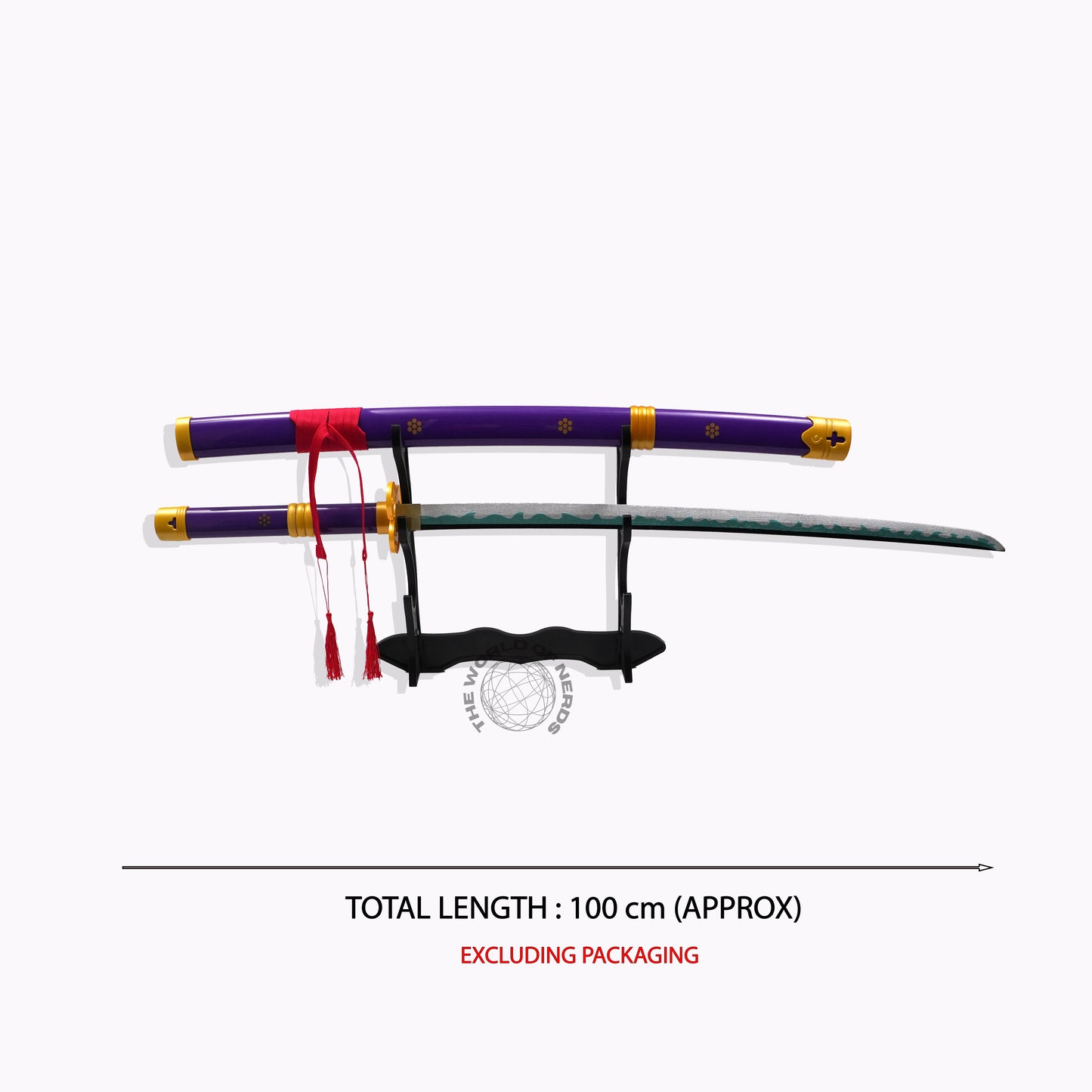 ZORO PURPLE ENMA WOODEN KATANA