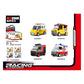 DECOOL MINI RACING PACEMAKER BRICKS PULLBACK AMBULANCE