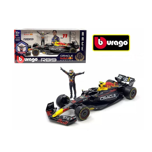 BBURAGO: 2023 ORACLE REDBULL F1 RB19 #11 SERGIO PEREZ SCALE -  1:24
