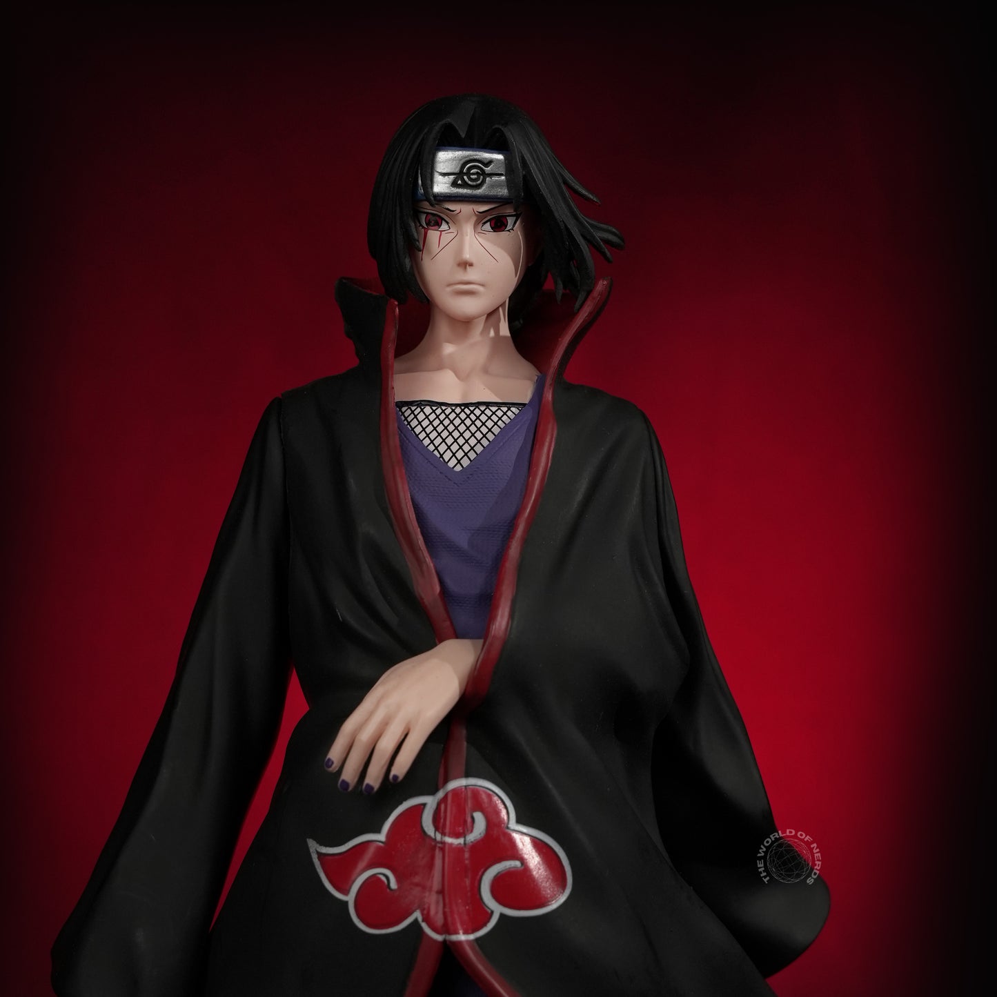 Itachi Uchiha Akatsuki Action Figure 32cm – Naruto Shippuden Premium Anime Collectible - The World Of Nerds