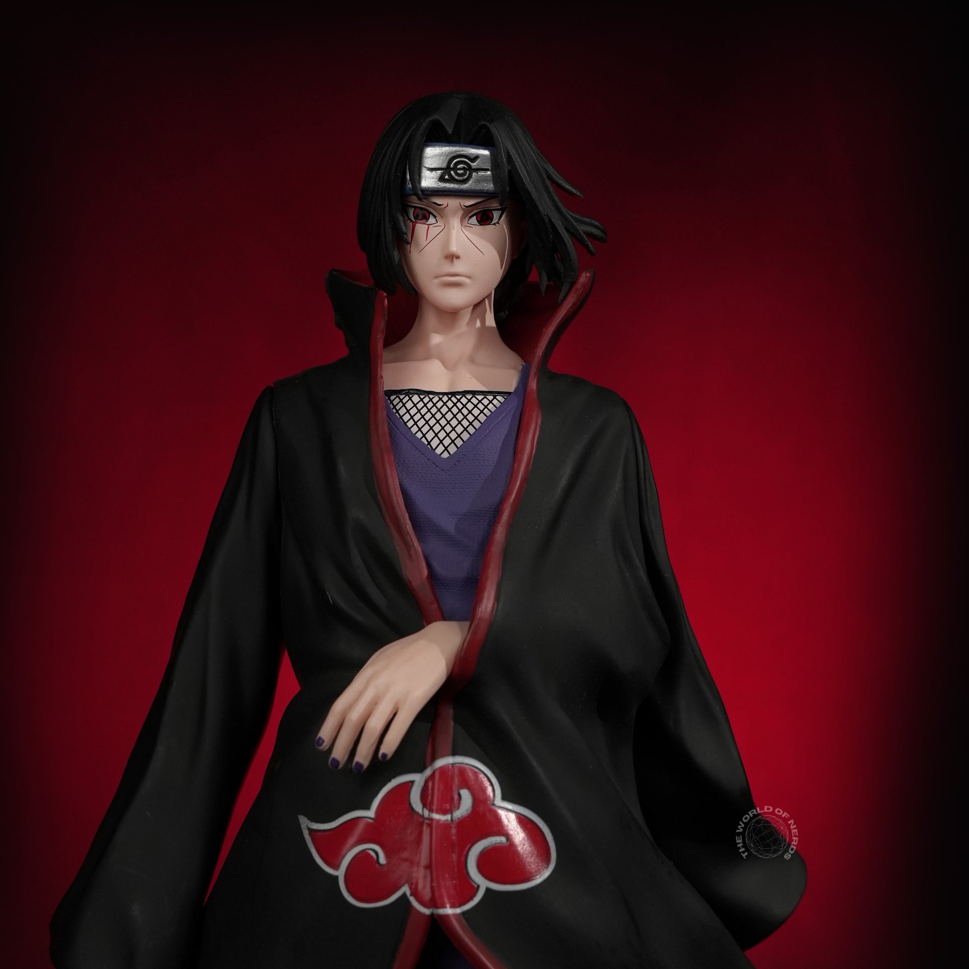 Itachi Uchiha Akatsuki Action Figure 32cm – Naruto Shippuden Premium Anime Collectible - The World Of Nerds