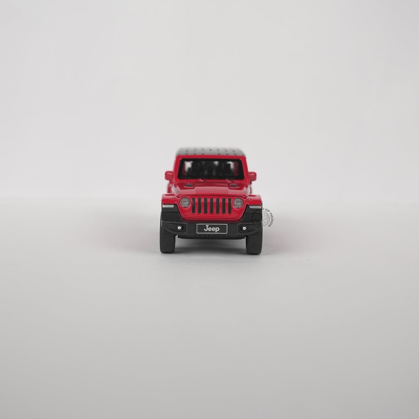 Jeep Wrangler Rubicon Red Model Car - 1:32 Scale Diecast