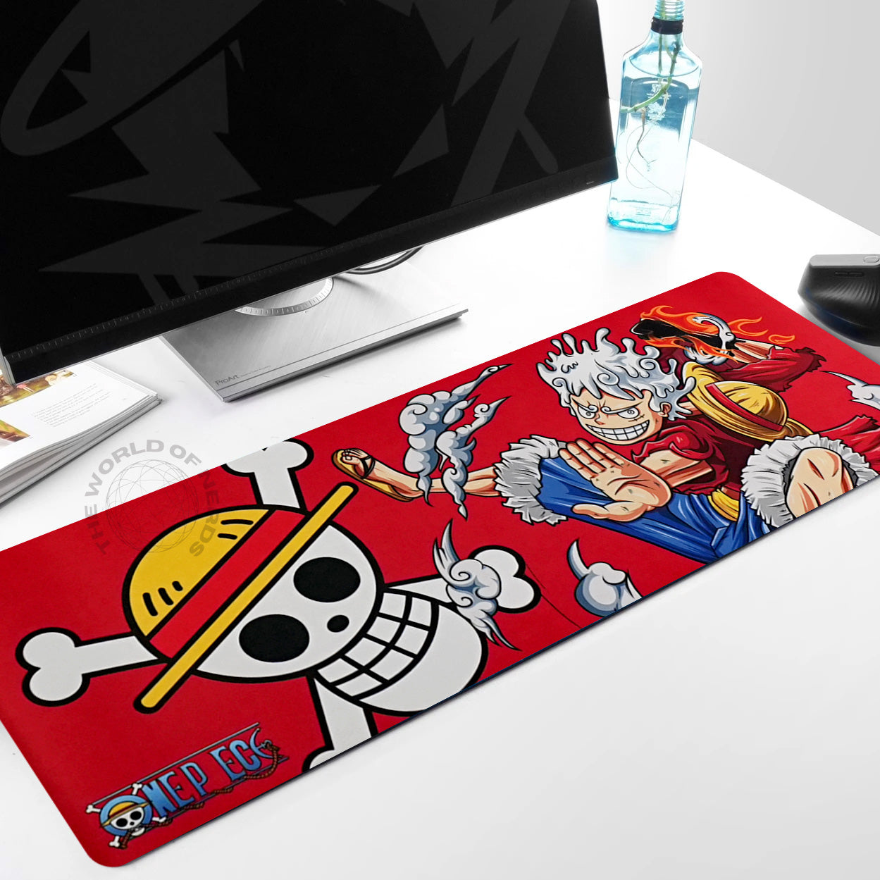 ONE PIECE KEYBOARD + MOUSE PAD XXL - The World Of Nerds