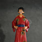 Straw Hat Luffy Ready for Battle in Traditional Robe