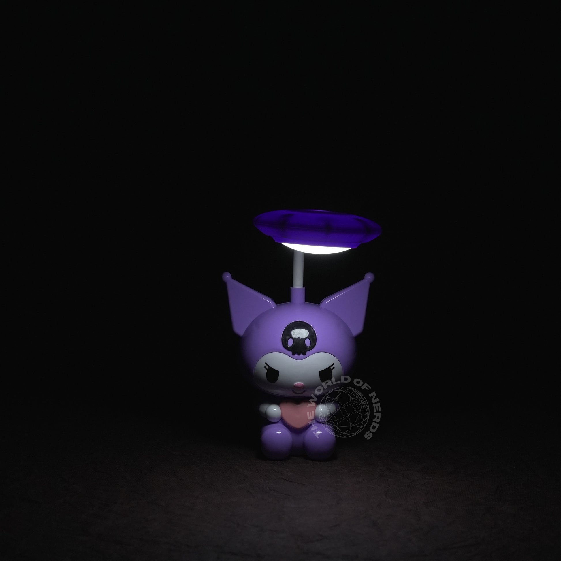 Kuromi Violet LED Table Lamp Cute Anime Decorative Light - The World Of Nerds
