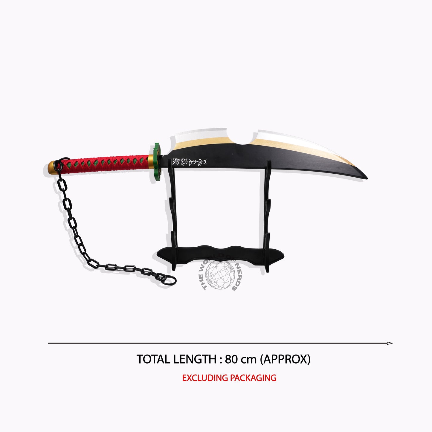 Tengen Uzui Nichirin Wooden Katana – Demon Slayer Anime Sword