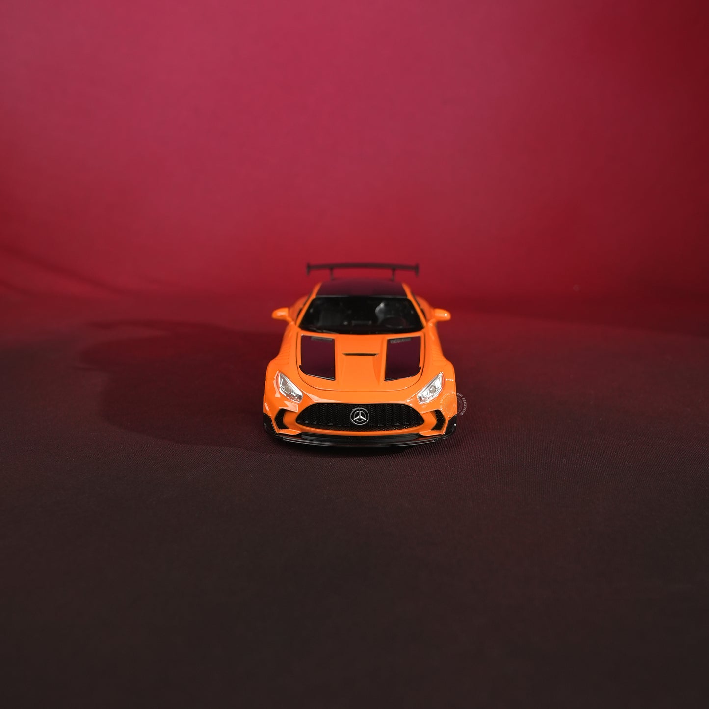 Mercedes-AMG GT R Orange Model Car - 1:22 Scale Diecast