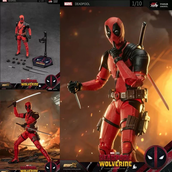 ZD toys Deadpool: Dramatic Samurai Pose Before Chaos