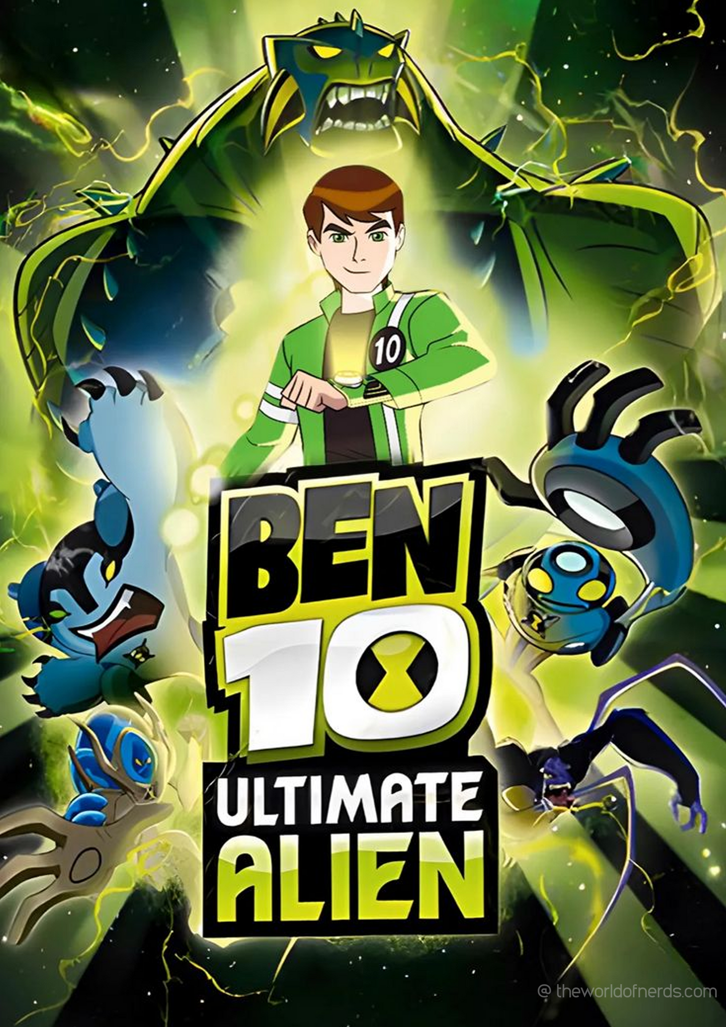 Ben 10: Ultimate Alien – Ultimate Power A3+ HD Wall Poster - The World Of Nerds