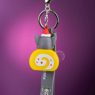 TOM INSIDE CAKE KEYCHAIN - 2