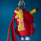 PIKACHU IN RED COAT KEYCHAIN