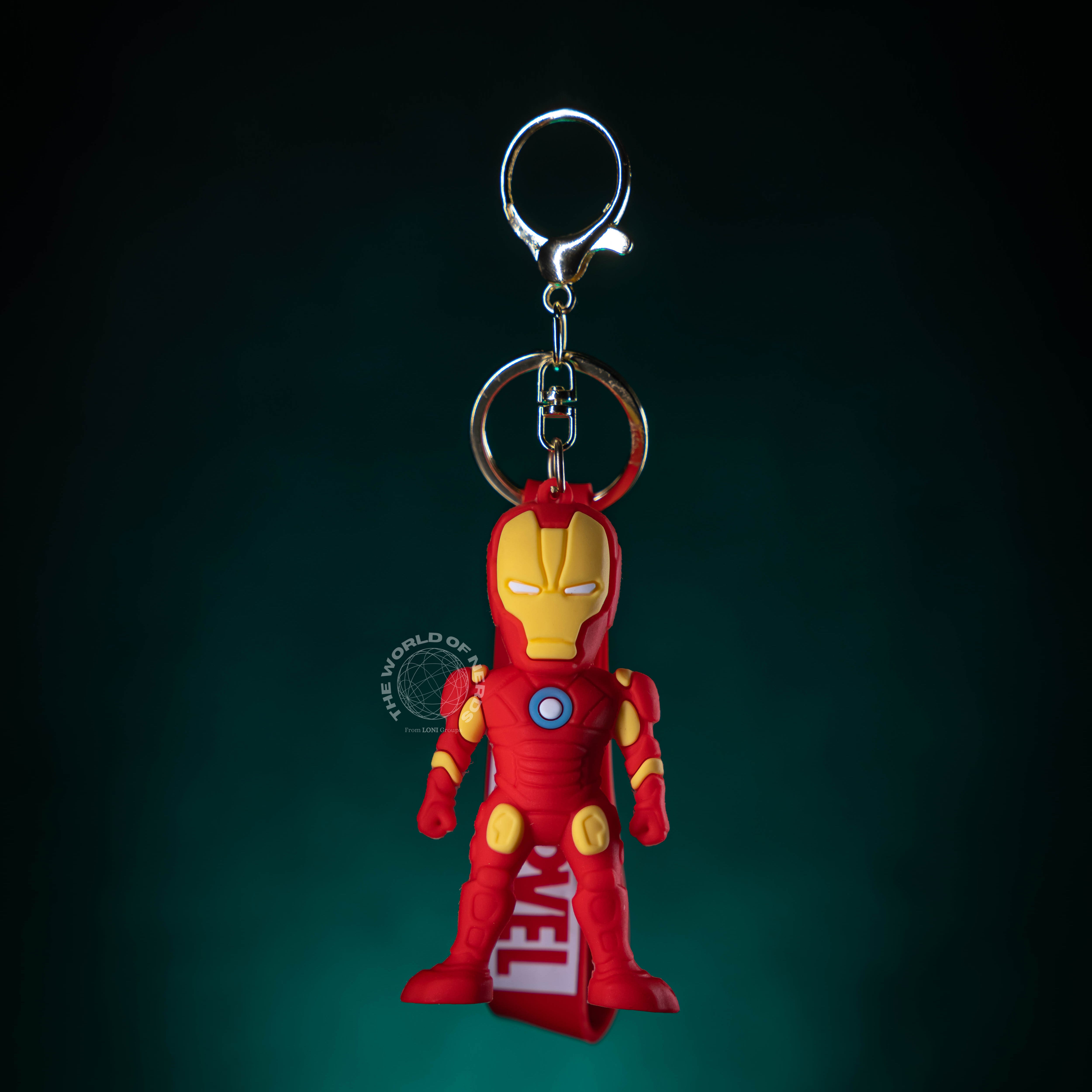 IRON MAN KEYCHAIN - Marvel Design Keyring for Fans and Collectors – The ...