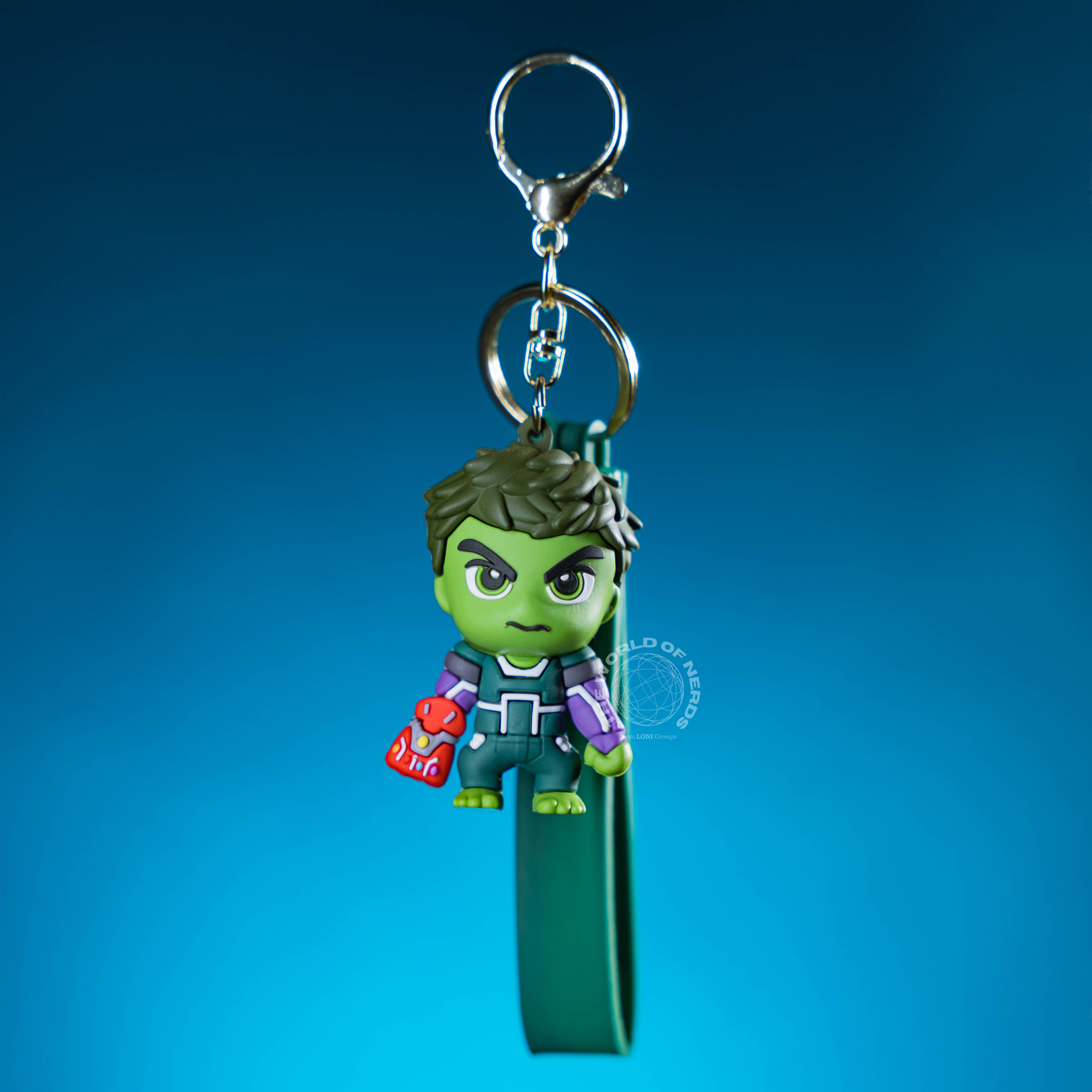 HULK WITH GAUNTLET KEYCHAIN